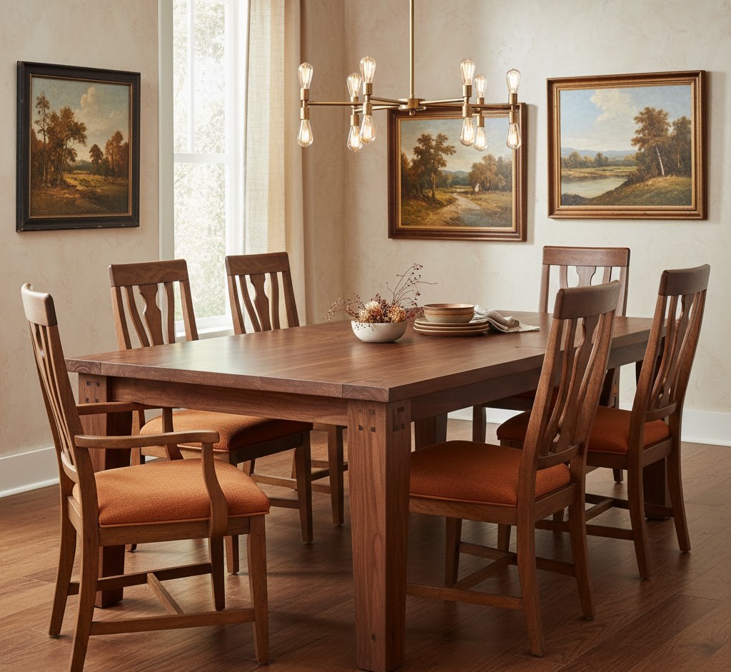 Custom dining table design
