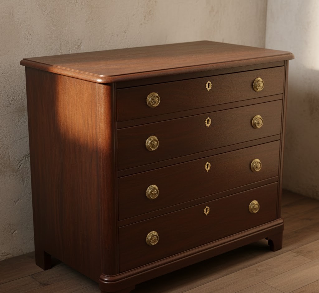 Restored furniture piece