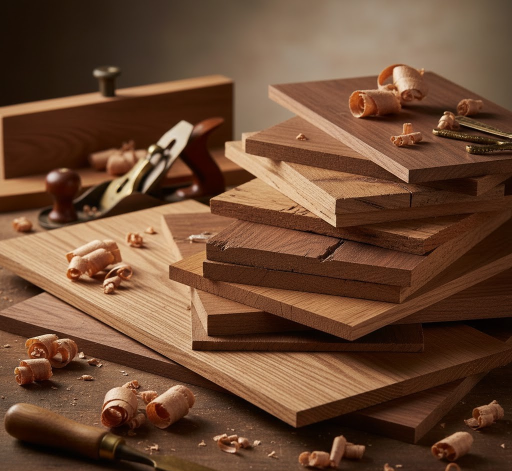 Premium wood selection